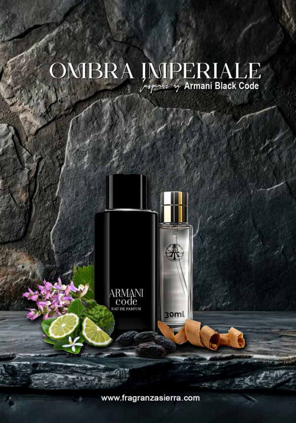 Ombra Imperiale inspirado en Armani Black Code