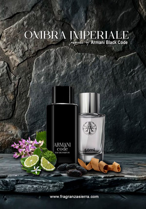 Ombra Imperiale inspirado en Armani Black Code